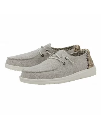 Scarpa Donna Hey Dude in tessuto HD40059 Antracite
