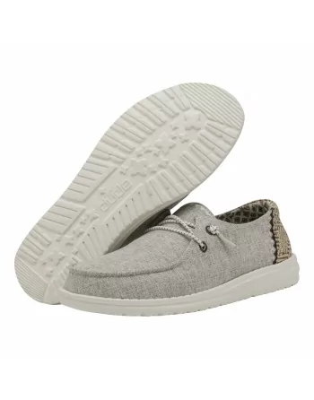 Scarpa Donna Hey Dude in tessuto HD40059 Antracite