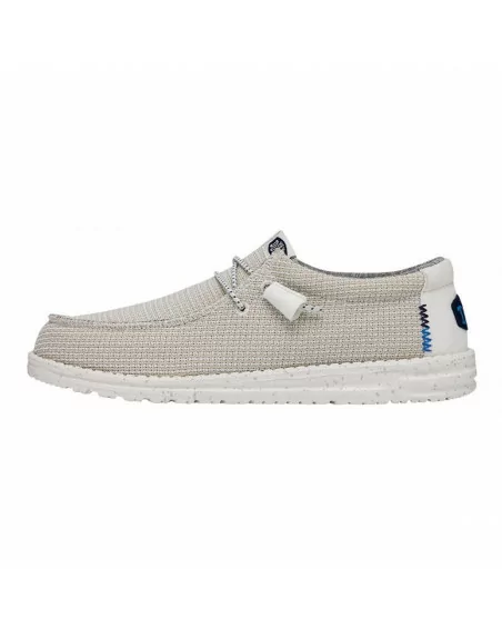 Scarpa Uomo Hey Dude in tessuto HD40403 Beige o Navy o Grigio