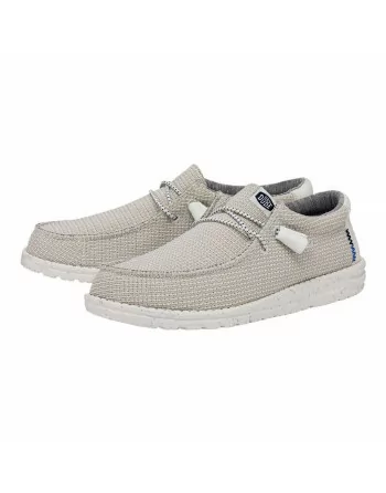 Scarpa Uomo Hey Dude in tessuto HD40403 Beige o Navy o Grigio