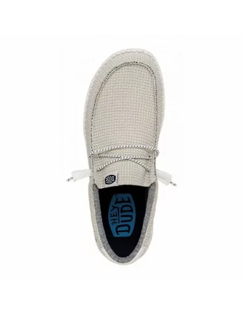 Scarpa Uomo Hey Dude in tessuto HD40403 Beige o Navy o Grigio