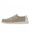 Scarpa Uomo Hey Dude in tessuto HD40003 Beige o Army