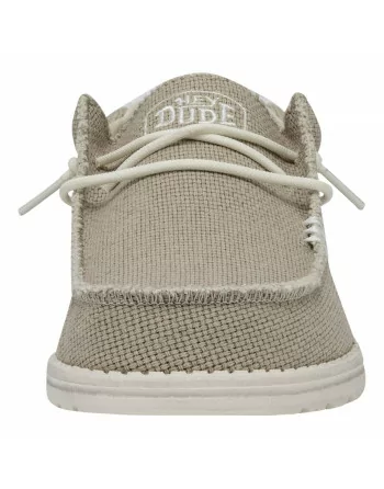 Scarpa Uomo Hey Dude in tessuto HD40003 Beige o Army