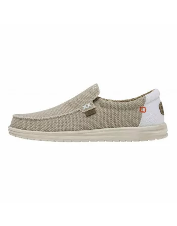 Scarpa Uomo Hey Dude in tessuto HD40124 Beige o Blu