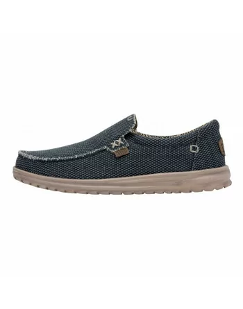 Scarpa Uomo Hey Dude in tessuto HD40124 Beige o Blu