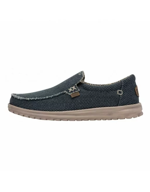 Scarpa Uomo Hey Dude in tessuto HD40124 Beige o Blu