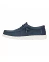 Scarpa Uomo Hey Dude in tessuto HD41898 Blu