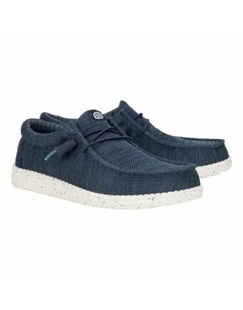 Scarpa Uomo Hey Dude in tessuto HD41898 Blu