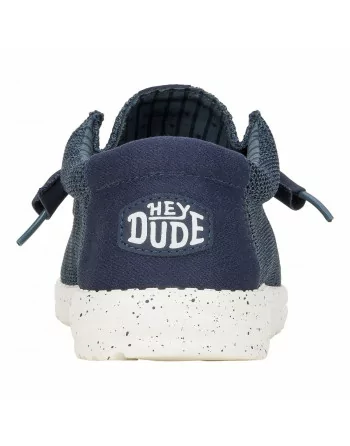 Scarpa Uomo Hey Dude in tessuto HD41898 Blu
