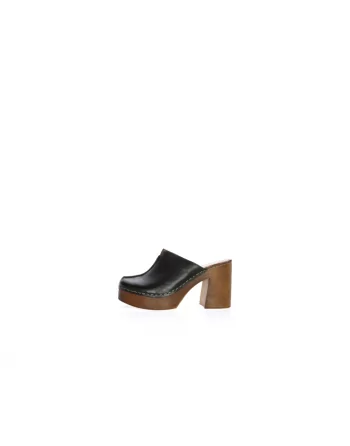 Sabot Cinzia Soft in Vera Pelle PQ8235461 Nero o Cuoio