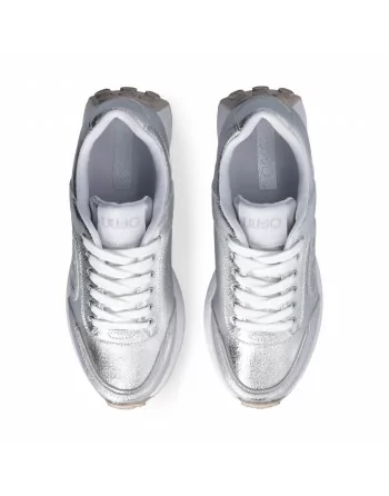 Sneakers Donna Liu.Jo BA5003TX046 Modello LOLO 18 Silver