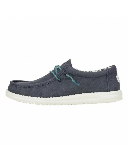 Scarpa Uomo Hey Dude in tessuto HD41873 Blu Scarpa Uomo Hey Dude in tessuto HD41873 Blu