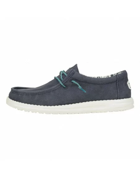 Scarpa Uomo Hey Dude in tessuto HD41873 Blu