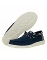 Scarpa Uomo Hey Dude in tessuto HD40715 BluSneakers Wally Letterman - navy e grigio