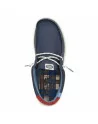 Scarpa Uomo Hey Dude in tessuto HD42598 Blu slip-on Wally Break Hey Day - navy