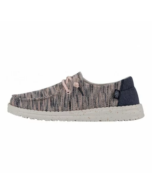 Scarpa Donna Hey Dude in tessuto HD40078 RosaHey Dude Shoes - sneakers Wendy - rosa chiaro e blu Scarpa Donna Hey Dude in tessuto HD40078 RosaHey Dude Shoes - sneakers Wendy - rosa chiaro e blu