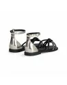 Sandalo Donna Liu.Jo Modello AMIRA 931 in Pelle 4A5731EX307 Nero o Bianco