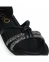 Sandalo Donna Liu.Jo Modello AMIRA 931 in Pelle 4A5731EX307 Nero o Bianco
