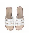 Sandalo Donna Liu.Jo Modello AMIRA 932 in Pelle 4A5733EX256 Nero Bianco