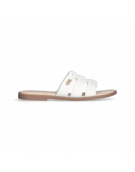 Sandalo Donna Liu.Jo Modello AMIRA 932 in Pelle 4A5733EX256 Nero Bianco