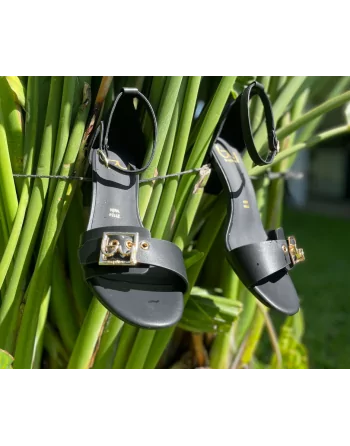 Sandali Donna Byblos Modello Ester By 95202 Nero
