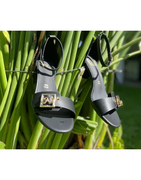 Sandali Donna Byblos Modello Ester By 95202 Nero