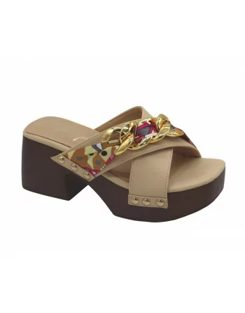 Sandalo Donna Gai Mattiolo 1051 Bianco o Beige