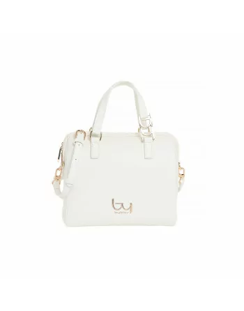 Bauletto Byblos Modello NAOS Donna in Pelle Bianco Nero o Rosa