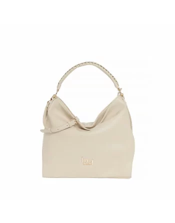 Borsa Sacca Donna Byblos Modello PAVO in Pelle Beige Nero o Cuoio