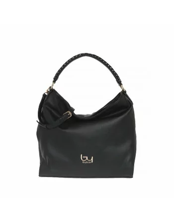 Borsa Sacca Donna Byblos Modello PAVO in Pelle Beige Nero o Cuoio