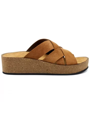 Sandali Donna FRAU 60D0 Terra Platform scamosciato