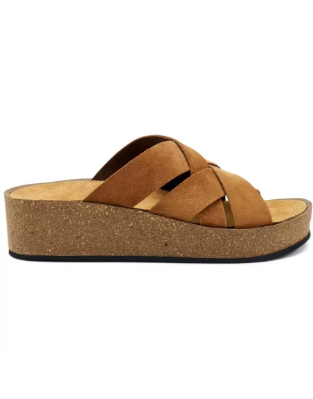 Sandali Donna FRAU 60D0 Terra Platform scamosciato