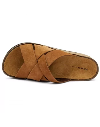 Sandali Donna FRAU 60D0 Terra Platform scamosciato