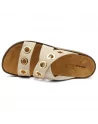 Sandali Donna FRAU 60D7 Terra Platform Beige o T.Moro