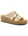 Sandali Donna FRAU 60D7 Terra Platform Beige o T.Moro