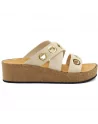 Sandali Donna FRAU 60D7 Terra Platform Beige o T.Moro