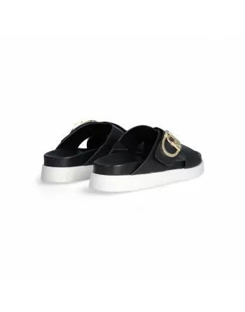 Sandalo Donna LIU.JO 4A5707P0102 Modello Penny 901 Nero o Bianco o Cuoio