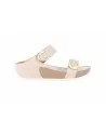 Sandali Donna Grunland 2577 modello DIRA in Nabuk Nero o Cuoio o Beige