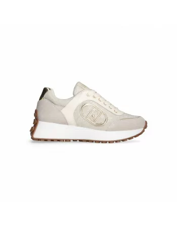 Sneakers Donna Liu.Jo BA5001PX6010 Modello LOLO 17 Beige o Bianco