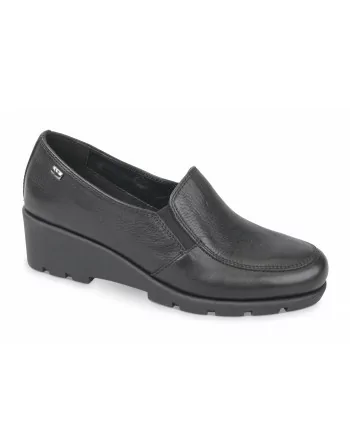Mocassini Donna Valleverde VS10400E in Pelle Nero o Marrone