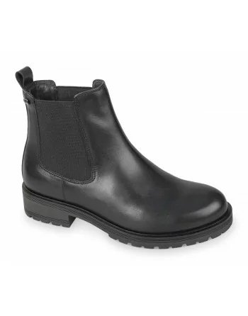 Tronchetti Donna Valleverde17150 Pelle Nero o Marrone Calzature Casual