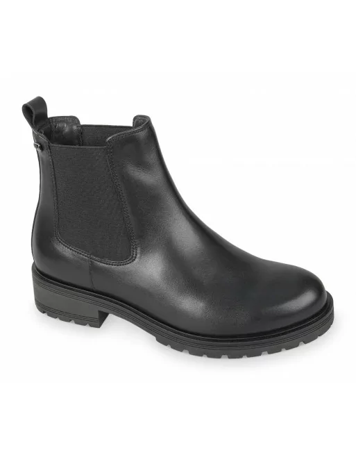 Tronchetti Donna Valleverde17150 Pelle Nero o Marrone Calzature Casual