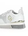 Sneakers Donna in Pelle BF5009PX685 Liu.Jo con applicazioni Oro con Platform