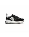 Sneakers con Platform LiuJo BF5009PX064 Camoscio Nero Maxi Wonder 01