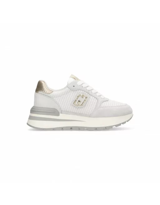 Sneakers Donna Liu.Jo in camoscio e tessuto BF5049PX027 con platform Amazing 25