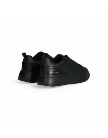 Sneakers Uomo in Pelle Nero 7G5015PX331 Liu.Jo modello Big 01
