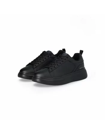 Sneakers Uomo in Pelle Nero 7G5015PX331 Liu.Jo modello Big 01