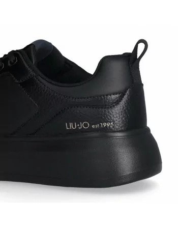Sneakers Uomo in Pelle Nero 7G5015PX331 Liu.Jo modello Big 01