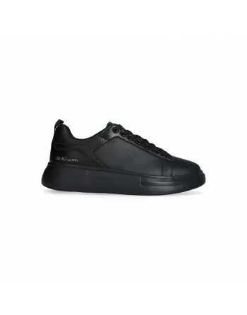 Sneakers Uomo in Pelle Nero 7G5015PX331 Liu.Jo modello Big 01