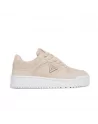 Sneakers Donna Guess in Pelle Beige modello FLFMR9 FAL12 MIRIAM logo inciso